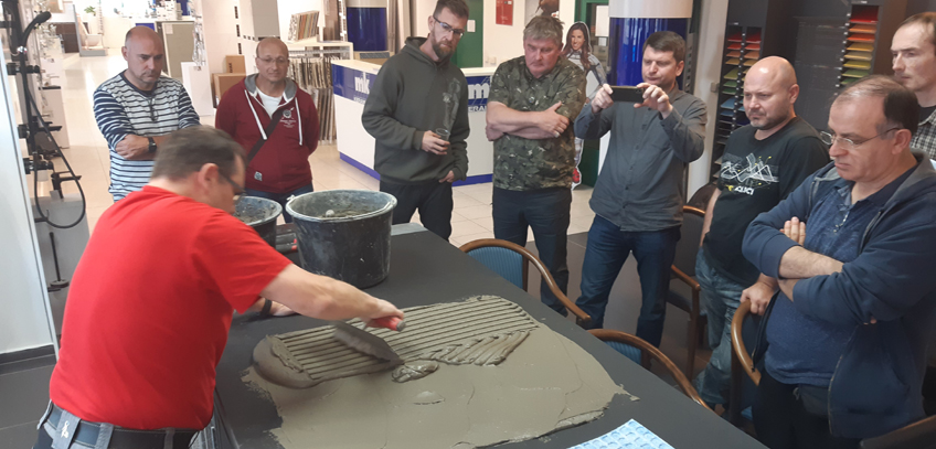 Obkladačské řemeslo 2021 - školení pro řemeslníky