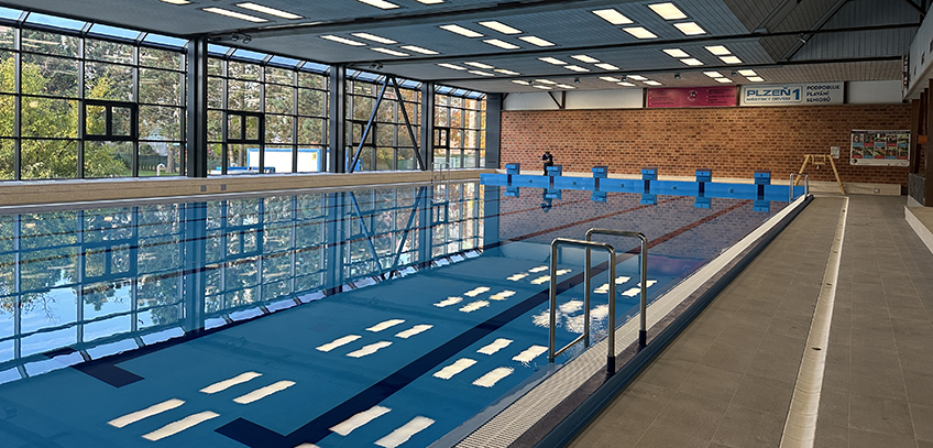 Rekonstrukce bazénu na Lochotíně v Plzni