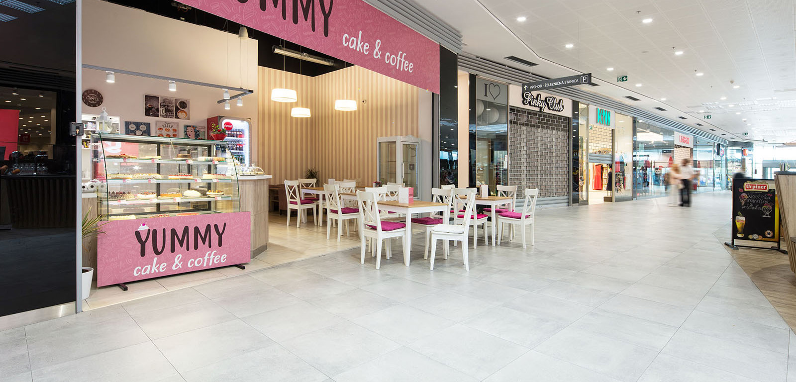 Moderní Terminal Shopping Centrum Banská Bystrica