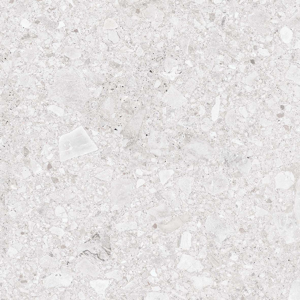 RAKO Rave DAK62899 fully sintered tile white-grey 60x60 cm | RAKO