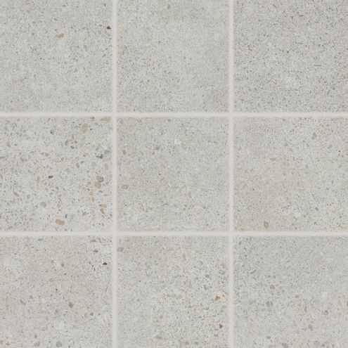 RAKO Piazzetta DAK11788 dlaždice slinutá světle šedá 10x10 cm