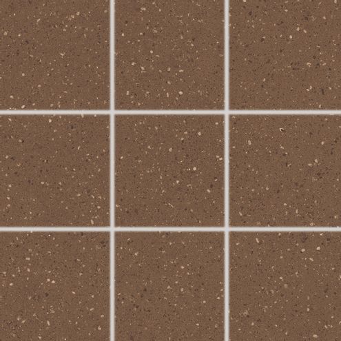 RAKO Compila DAK11869 dlaždice slinutá hnědočervená 10x10 cm
