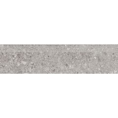 RAKO Rave DCPVD900 płytka schodowa szary 30x120 cm