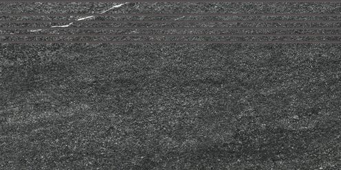 RAKO Quarzit DCVSR739 schodovka černá 30x60 cm