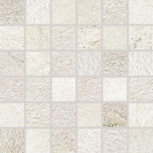 COMO bílá mozaiky 5x5/30x30