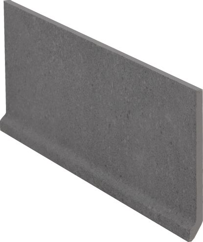 RAKO Betonico DSPJT792 sokl s požlábkem černá 30x11 cm