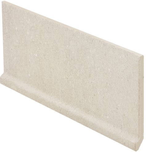 RAKO Betonico DSPJT793 sokl s požlábkem světle béžová 30x11 cm