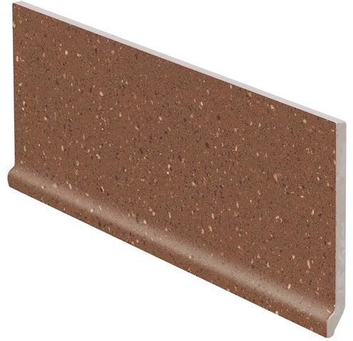 RAKO Compila DSPJT869 sokl s požlábkem hnědočervená 30x11 cm