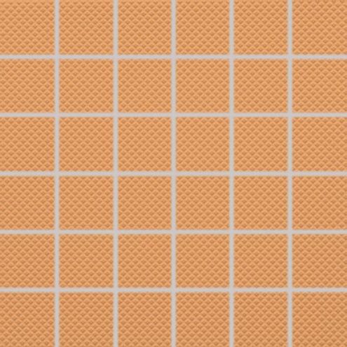 COLOR TWO sv.oranžová mat mozaika 5x5