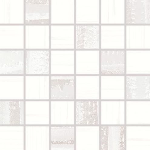 EASY bílá mozaika 5x5/30x30