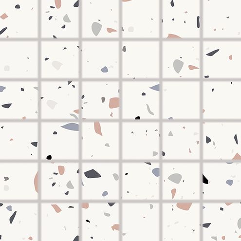 SPECTRA červenohnědá mozaika 5x5/30x30