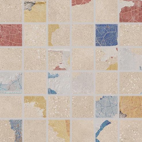 BETONICO vícebarevná mozaika 5x5/30x30