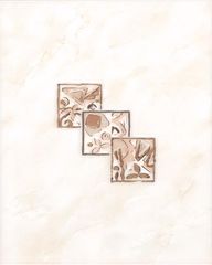 RAKO Lucie WITGX113 decor beige 20x25 cm