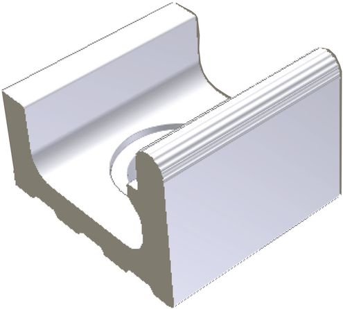 Přeliv.žlábek Wiesb. s otvorem 22,5x20