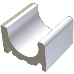 RAKO Pool XPP53023 přeliv.žl.Wiebaden bílá 21,5x20 cm