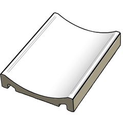 RAKO Pool XPP58023 gutter tile white 20x15 cm