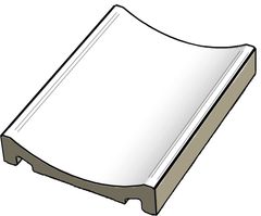 RAKO Pool XPP58023 gutter tile white 20x15 cm