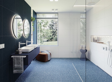 Bílá v koupelně není nudná