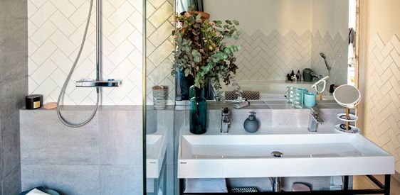 Bathroom - Cemento and Color TWO series