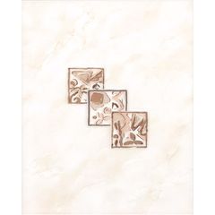 RAKO Lucie WITGX113 decor beige 20x25 cm