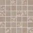 RAKO Textile WDM05103 mosaic brown 30x30 cm
