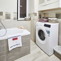 Koupelna z obkladů Next udělala radost celé rodině.