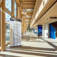 Rako Tiles for a new cultural and meeting centre Aurelium