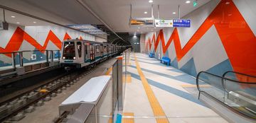 Nouvelle station de métro à Sofia, Bulgarie