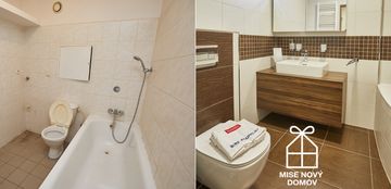 Kateřina a její rodina má koupelnu ze série Defile