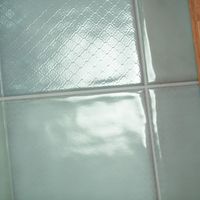 RAKO | Detail obkladu ze série Retro, v modrozeleném odstínu.