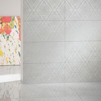 RAKO | Dekor 30 x 60 cm ze série Quarzit v šedé barvě, na výběr v lesklé i matné variantě.