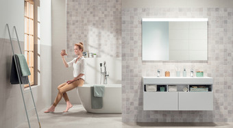 Série Piazzetta | koupelna - imitace teraco