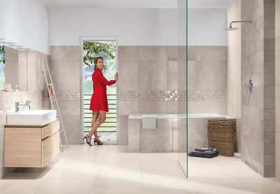 Série Limestone | koupelna - imitace kamene