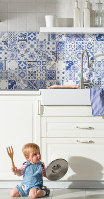 Série Majolika | kuchyně - majolikový dekor