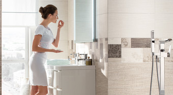 Série Next | koupelna - design tkaniny