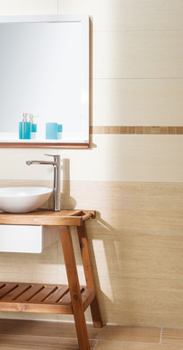 Série Lazio | koupelna - imitace travertinu