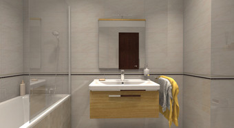 Série Universal | koupelna - imitace mramoru