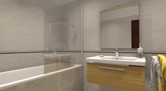 Série Universal | koupelna - imitace mramoru