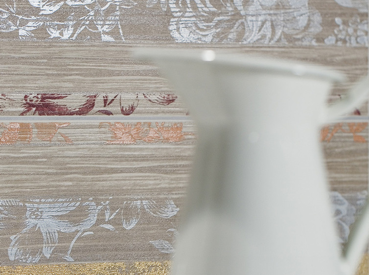 Série Charme | detail květinového dekoru