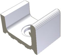 RAKO Pool XPD51023 overflow channel Wiesbaden out white 30x20 cm