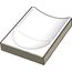 RAKO Pool XPE58023 gutter tile end white 20x15 cm
