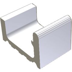 RAKO Pool XPP51023 přeliv.žl.Wiebaden bílá 30x20 cm