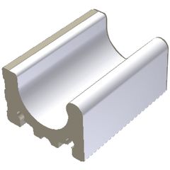 RAKO Pool XPP54023 rynna przel. Wies. górny- duży biały 20x15 cm