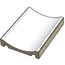 RAKO Pool XPP58023 gutter tile white 20x15 cm
