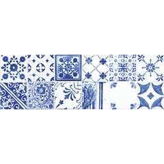 RAKO Majolika WARVE146 wall tile blue 20x60 cm