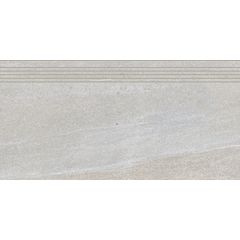 RAKO Quarzit DCP84737 schodovka šedá 40x80 cm