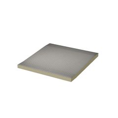 RAKO Color Two GTP0N610 bord de douche gris 10x10 cm