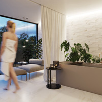 Série Cava | koupelna s imitací mramoru