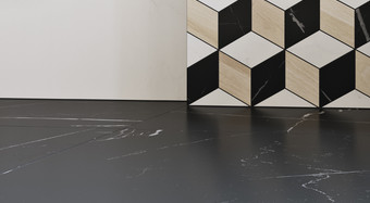 Série Flash | koupelna - černý mramor