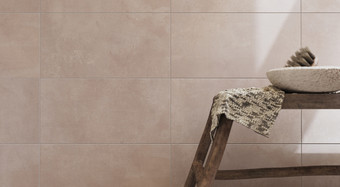 Série Lampea | koupelna s betonovou stěrkou